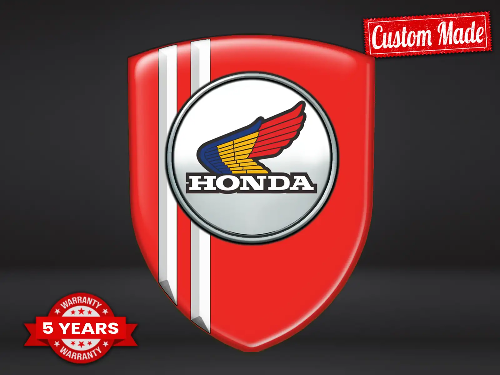 Honda Vinilos Pared Auto Máximo Resistente Moderno Estilo Pro